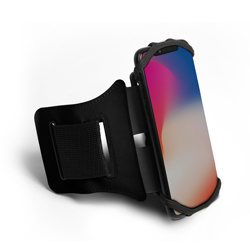 Urheilu käsivarsinauha musta